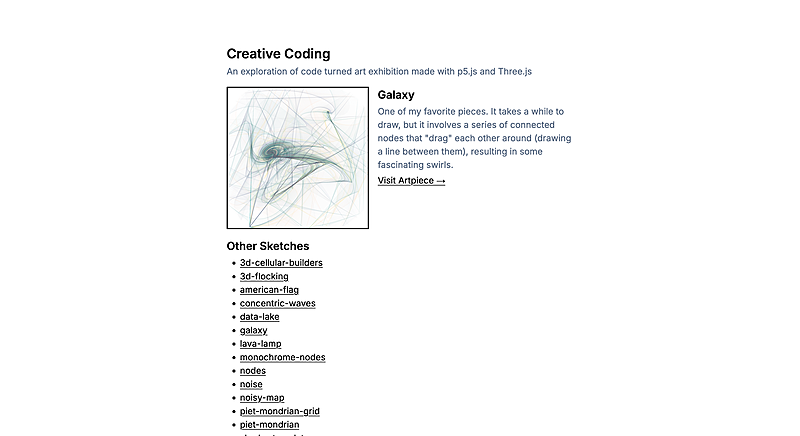Nathan's generative art gallery